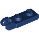 LEGO Dark Blue Hinge Plate 1 x 2 with Locking Fingers with Groove (44302)