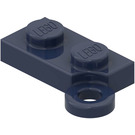 LEGO Donkerblauw Scharnier Plaat 1 x 4 Basis (2429)