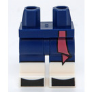 LEGO Dunkelblau Hüften und Beine Mulan mit Schwarz Shoes (73200 / 104666)