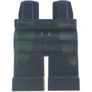 LEGO Dark Blue Hips with Alpha Team Legs and Green and Grey Pattern (3815)