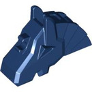 LEGO Donkerblauw Paard Battle Helm (Angular) (44557 / 48492)