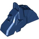 LEGO Blu scuro Cavallo Battle Casco (Angular) (44557 / 48492)