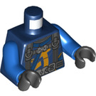 LEGO Dunkelblau Jay - Tauchgerät Minifigur Torso (973 / 76382)