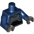 LEGO Dark Blue Kendo Fighter Minifig Torso (973 / 88585)