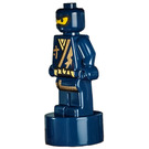 LEGO Dark Blue Minifig Statuette with Jay (12685 / 102920)