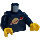 LEGO Dark Blue Minifig Torso