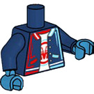 LEGO Dunkelblau Minifigur Torso (973)