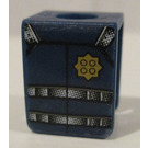 LEGO Donkerblauw Minifig Vest met Gold Badge Sticker (3840)