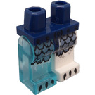 LEGO Donkerblauw Minifigure Heupen en benen met Decoratie (3815 / 19834)