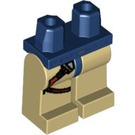 LEGO Bleu foncé Minifigure Hanches et jambes avec Arme à feu Holster (3815 / 48460)