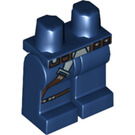 LEGO Donkerblauw Minifigure Heupen en benen met Star Wars Gunbelt en Pockets Aan Heupen (3815 / 96915)