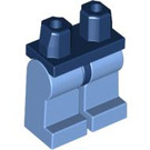 LEGO Dark Blue Minifigure Hips with Medium Blue Legs (3815 / 73200)