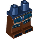 LEGO Donkerblauw Minotaur Minifigure Heupen en benen (3815 / 99700)