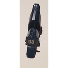 LEGO Dark Blue Motorcycle Fairing Body with 08 pattern Sticker (50860)