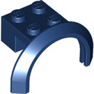 LEGO Dark Blue Mudguard Brick 2 x 2 with Wheel Arch  (50745)