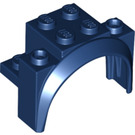 LEGO Dark Blue Mudguard Brick 2 x 4 x 2.3 with Tall Wheel Arch (18974)