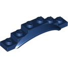 LEGO Bleu foncé Garde-boue assiette 1 x 6 avec Bord (4925 / 62361)