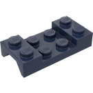 LEGO Dunkelblau Kotflügel Platte 2 x 4 mit Bogen ohne Loch (3788)