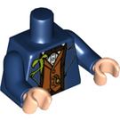 LEGO Dunkelblau Newt Scamander Minifig Torso (973 / 88585)