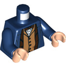 LEGO Bleu foncé Newt Scamander Torse (973 / 76382)