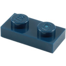 LEGO Bleu foncé assiette 1 x 2 (3023 / 28653)