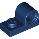 LEGO Dark Blue Plate 1 x 2 with Pin Hole (11458)