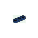 LEGO Dark Blue Plate 1 x 3 Rounded (77850)