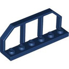 LEGO Mörkblå Platta 1 x 6 med Tåg Vagn Railings (6583 / 58494)