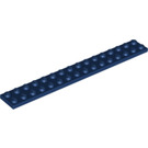 LEGO Donkerblauw Plaat 2 x 16 (4282)