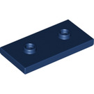LEGO Dark Blue Plate 2 x 4 with 2 Studs (65509)