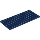 LEGO Donkerblauw Plaat 6 x 14 (3456)