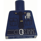 LEGO Dark Blue Policeman Torso without Arms (973)