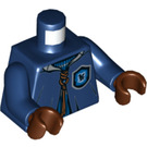 LEGO Donkerblauw Ravenclaw Quidditch Mannequin Minifig Torso (973 / 76382)