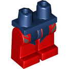 LEGO Donkerblauw Scuba Diver Minifigure Heupen en benen (3815 / 68631)