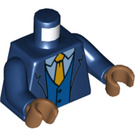 LEGO Bleu foncé Simon Masrani Minifig Torse (973 / 76382)