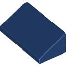 LEGO Dark Blue Slope 1 x 2 (31°) (85984)