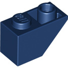 LEGO Donkerblauw Helling 1 x 2 (45°) Omgekeerd (3665)