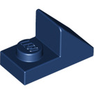 LEGO Dark Blue Slope 1 x 2 (45°) with Plate (15672 / 92946)