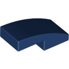 LEGO Dark Blue Slope 1 x 2 Curved (3593 / 11477)