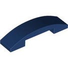 LEGO Dark Blue Slope 1 x 4 Curved Double (93273)