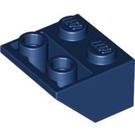 LEGO Bleu Foncé Pente 2 x 2 (45°) Inversé avec entretoise plate en dessous (3660)