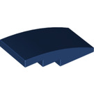 LEGO Dark Blue Slope 2 x 4 Curved (93606)