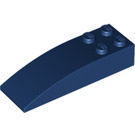 LEGO Dark Blue Slope 2 x 6 Curved (44126)