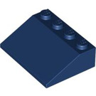 LEGO Bleu Foncé Pente 3 x 4 (25°) (3016 / 3297)