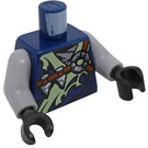 LEGO Donkerblauw Soul Archer Minifiguur Torso (973 / 76382)