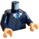 LEGO Dunkelblau Statler Minifigur Torso (973 / 76382)