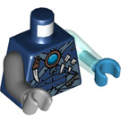 LEGO Donkerblauw Stealthor met Light Armor Minifig Torso (973 / 16933)