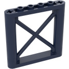 LEGO Dark Blue Support 1 x 6 x 5 Girder Rectangular (64448)