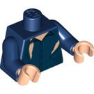 LEGO Dunkelblau Taejo Togokahn Torso (973 / 76382)