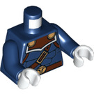 LEGO Mörkblå Taskmaster Minifigur Kropp (973 / 76382)